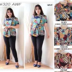 Baju Batik Wanita Blouse Batik Tokopedia