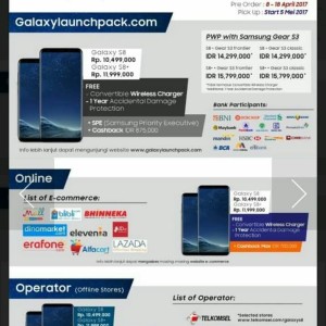 Samsung Galaxy S8 Plus Ram 4gb Internal 64gb Garansi Resmi Sein 1 Tahun Tokopedia