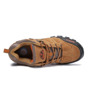Sepatu Gunung Semi Boot Snta 432 Warna Abu Merah Sepatu Hiking Pria Tokopedia