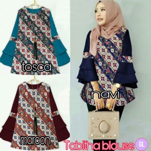 Baju Batik Atasan Wanita Batik Blouse Tokopedia