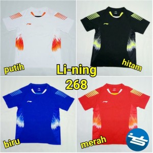 Kaos Baju Badminton Bulutangkis Li Ning Linning Setelan Dewasa Tokopedia