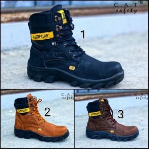 Sepatu Boots Caterpillar Pajero Safety Tokopedia