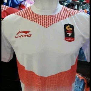 Exlusive Stok Terbatas Jersey Badminton Lining Timnas Indonesia Asian Games Putih Size Lengkap Tokopedia
