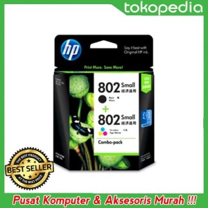 Hp 802 Ink Catridge Color Tokopedia