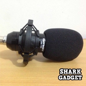 Microphone External Condenser Studio For Hp Laptop Pc Komputer Mic Kabel Smule Plus Busa Mic Tokopedia
