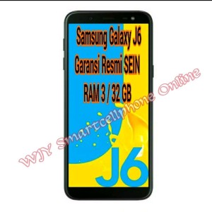 Samsung J6 2018 Ram 3 Internal 32gb Garansi Resmi Sein Tokopedia