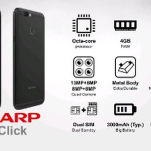 Sharp A Click Ram 4gb Internal 64gb Garansi Resmi Tokopedia