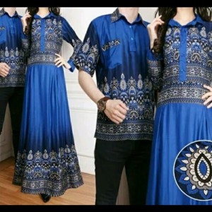 Baju Muslim Batik Couple Fatma Tokopedia