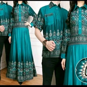 Baju Muslim Batik Couple Fatma Tokopedia