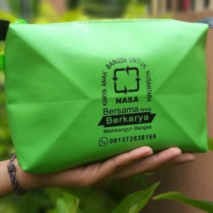 Pouch Kosmetik Free Sablon Tokopedia