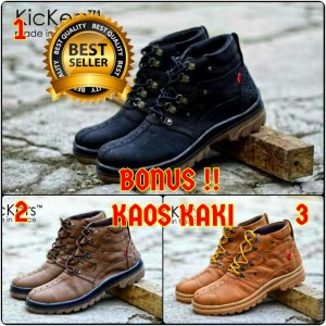 Sepatu Boot Safety Kulit Tokopedia