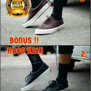 Sepatu Casual Vans Era Hitam Tokopedia