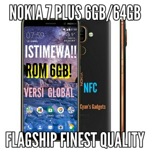 Nokia 7 Plus 64gb Ram 4gb New Bnib Ori Tokopedia