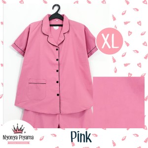 Piyama Baju Tidur Jumbo Dewasa Wanita Kaos Setelan Celana Pendek Tokopedia