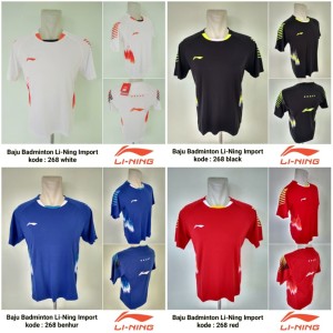 Kaos Badminton Lining Go Tokopedia