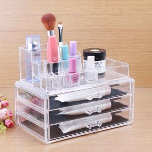 Terlaris Cosmetic Jewelry Organizer 3 Drawer Kosmetik Perhiasan 3 Laci Tokopedia