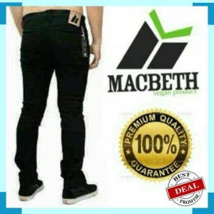 Celana Jeans Hitam Pekat Naomi Anti Luntur Tokopedia