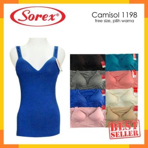 Singlet Wanita Tanktop Dengan Cup Bra Denla 3550 Harga Murah Tokopedia