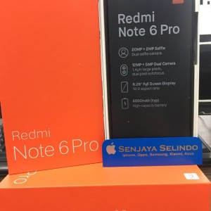 Xiaomi Redmi Note 6 Pro Ram 3 Intenal 32gb New Bnib Garansi 1 Tahun Tokopedia