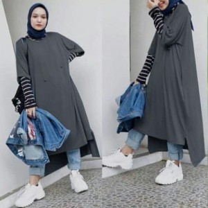 Baju Wanita Tunik Loose Tokopedia