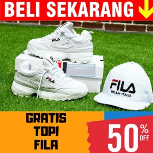 Sepatu Fila Sneakers Wanita Tokopedia