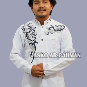 Baju Koko Pria Bordir Tokopedia