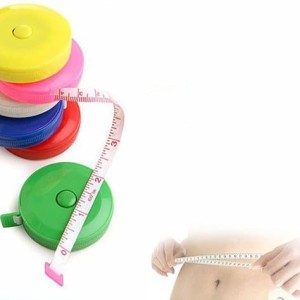Meteran Baju Tubuh Gulung Putar Mini Tarik Candy Colour 150 Cm Tokopedia
