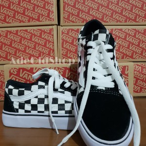 Sepatu Vans Old Skool Checkerboard Tokopedia