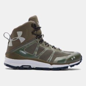 Under Armour Ua Verge Mid Gtx Hiking Boots Olive Tokopedia
