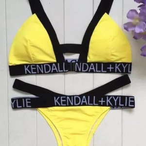 Bikini Monokini Swimsuit Kuning S Harga Promo Tokopedia