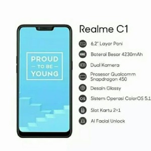 New Realme C1 Garansi Resmi Tokopedia