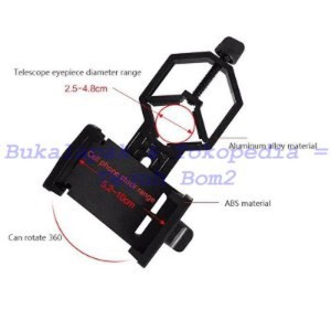 Adapter Holder Universal Telescope Teropong Handpone Hp Tokopedia