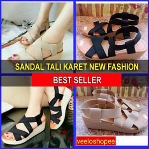 Sandal Wanita Sepatu Wedges Tokopedia