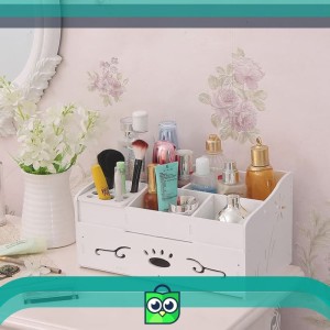 Rak Kosmetik Warna Putih Cosmetic Storage Accessories Organizer R31 Tokopedia