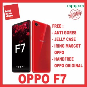 Oppo F7 Red Silver Tokopedia