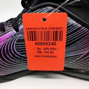 Sepatu Futsal Specs Barricada Ultraviolet Original Tokopedia