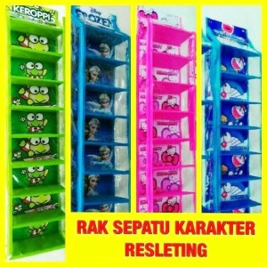 Rak Sepatu Gantung Karakter Tokopedia