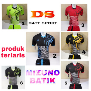 Baju Volly Mizuno Batik Tokopedia