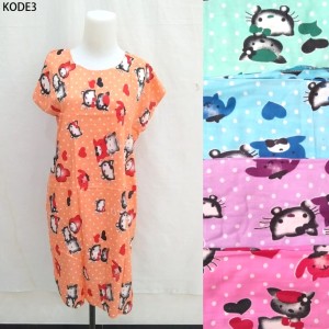 Grosir Daster Midi Baju Tidur Pakaian Tidur Kodian Tokopedia