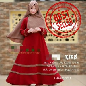 Baju Muslim Anak Gamis Anak Perempuan Tokopedia