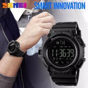 Skmei 1245 Jam Tangan Olahraga Smartwatch Bluetooth Tokopedia