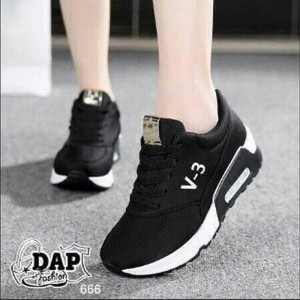 Sepatu Wanita V3 Merah Airmax Sepatu Cewek Olahraga Sport Jogging Lari Senam Tokopedia