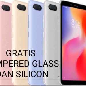 Xiaomi Redmi 6a Tam Gratis Tg Dan Silicon Tokopedia