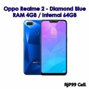 Oppo Realme 2 Diamond Blue Tokopedia