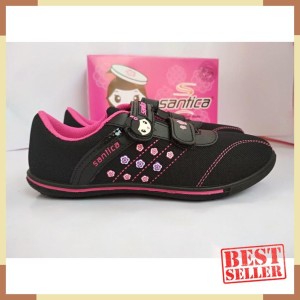 Sepatu Santica Akina Sepatu Sekolah Anak Perempuan Sd Tk Sepatu Kets Tokopedia