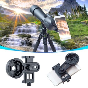 Smartphone Holder Adapter Teropong Untuk Teropong Binocular Monocular Telescope Tokopedia