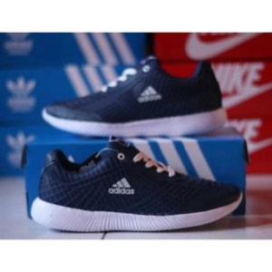 Sepatu Olahraga Adidas Bahan Karet Abu Abu Tokopedia
