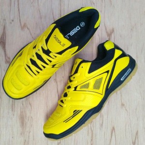Sepatu Badminton Desle De171 Kuning Tokopedia