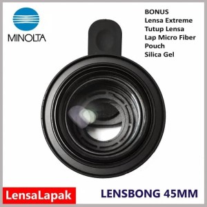 Lensbong Macro Minolta 45mm Lensa Kamera Prosumer Untuk Smartphone Handphone Hp Tokopedia