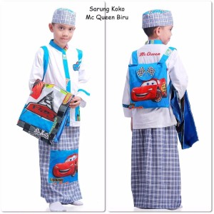 Koko Anak Sarung Tas Peci Sejadah Set Tokopedia
